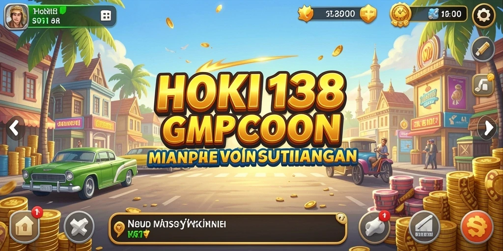 Tampilan gameplay HOKI138 dengan elemen tycoon yang menarik.