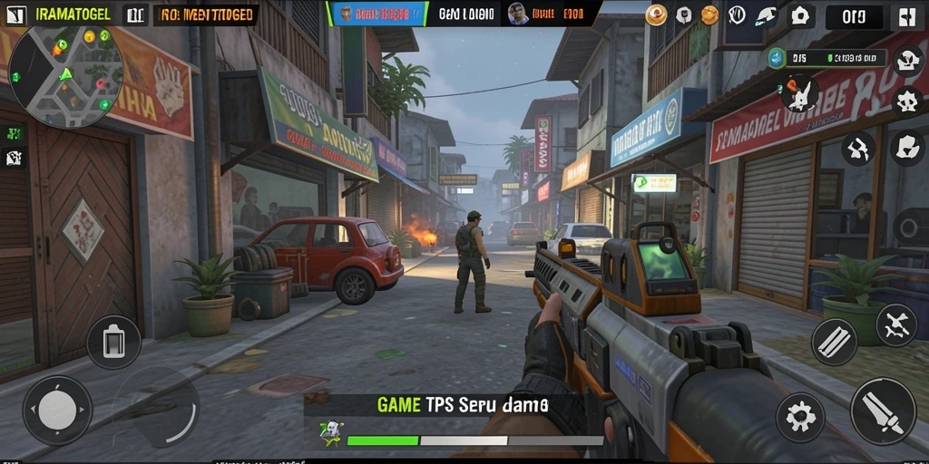 Tangkapan layar gameplay IRAMATOGEL yang menegangkan dan seru.