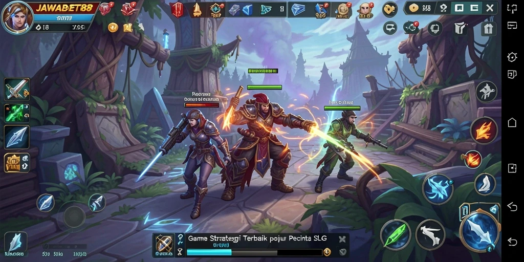 Tampilan menarik dari gameplay JAWABET88 yang penuh strategi.
