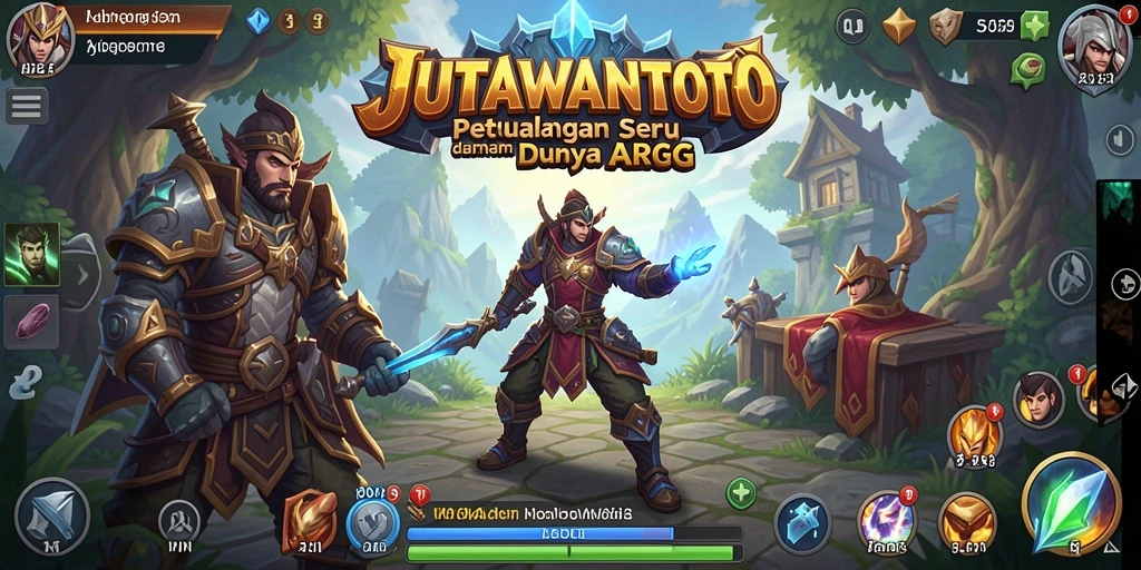 Tampilan gameplay JUTAWANTOTO yang menakjubkan dan seru.