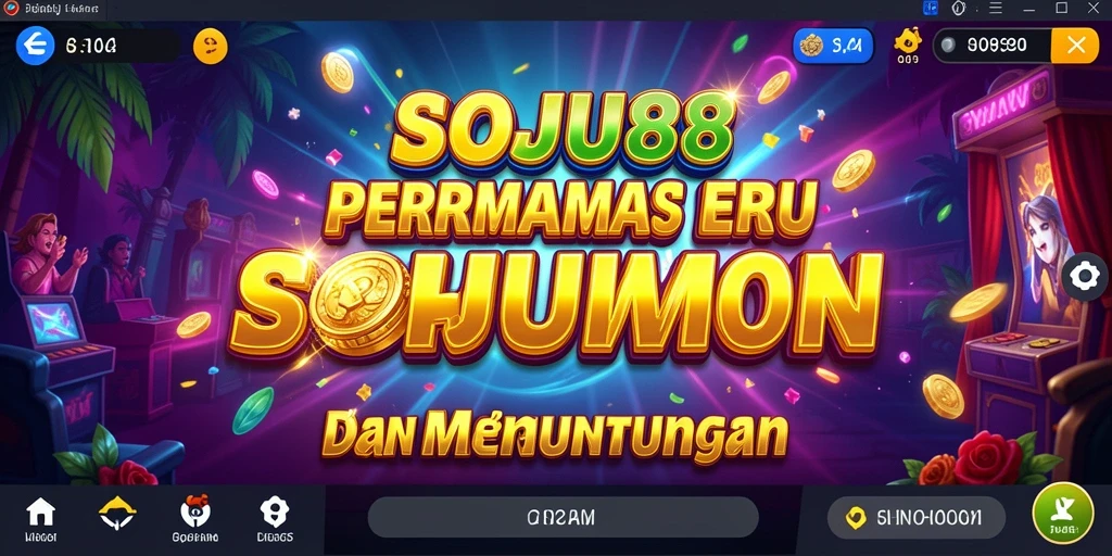 Tampilan gameplay menarik dari aplikasi slot SOJU88.