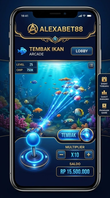 Pengguna menjelajahi katalog aplikasi di alexabet88.